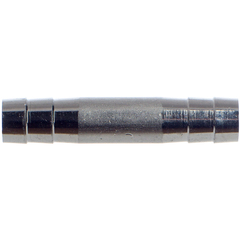 Schlauchverbinder Edelstahl gerade für 12 mm Schläuche.
